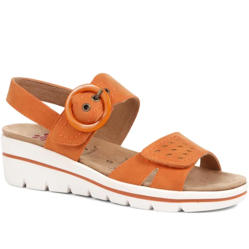 Adjustable Wedge Sandals - CENTR35017 / 321 674 sold by Shoe-Shop