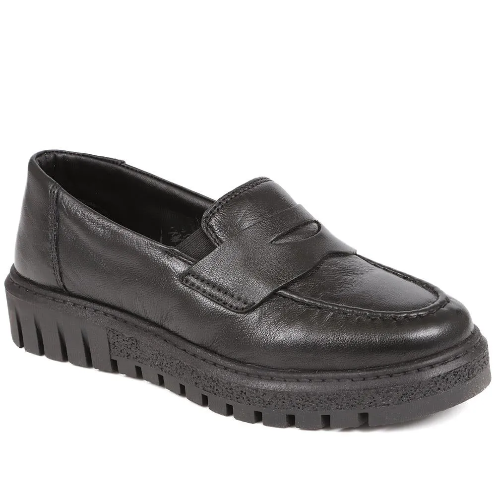 Leather Penny Loafers - TEJ38029 / 324 462 sold by Shoe-Shop