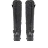 Patterned Stretch Panel Knee-High Boots - WBINS34177 / 320 710 sold by Shoe-Shop