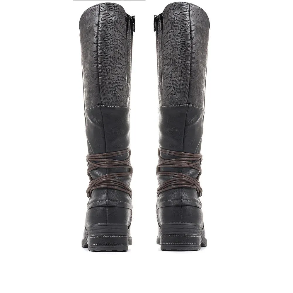 Knee High Boots - SIN36015 / 322 930 sold by Shoe-Shop product image thumbnail 4