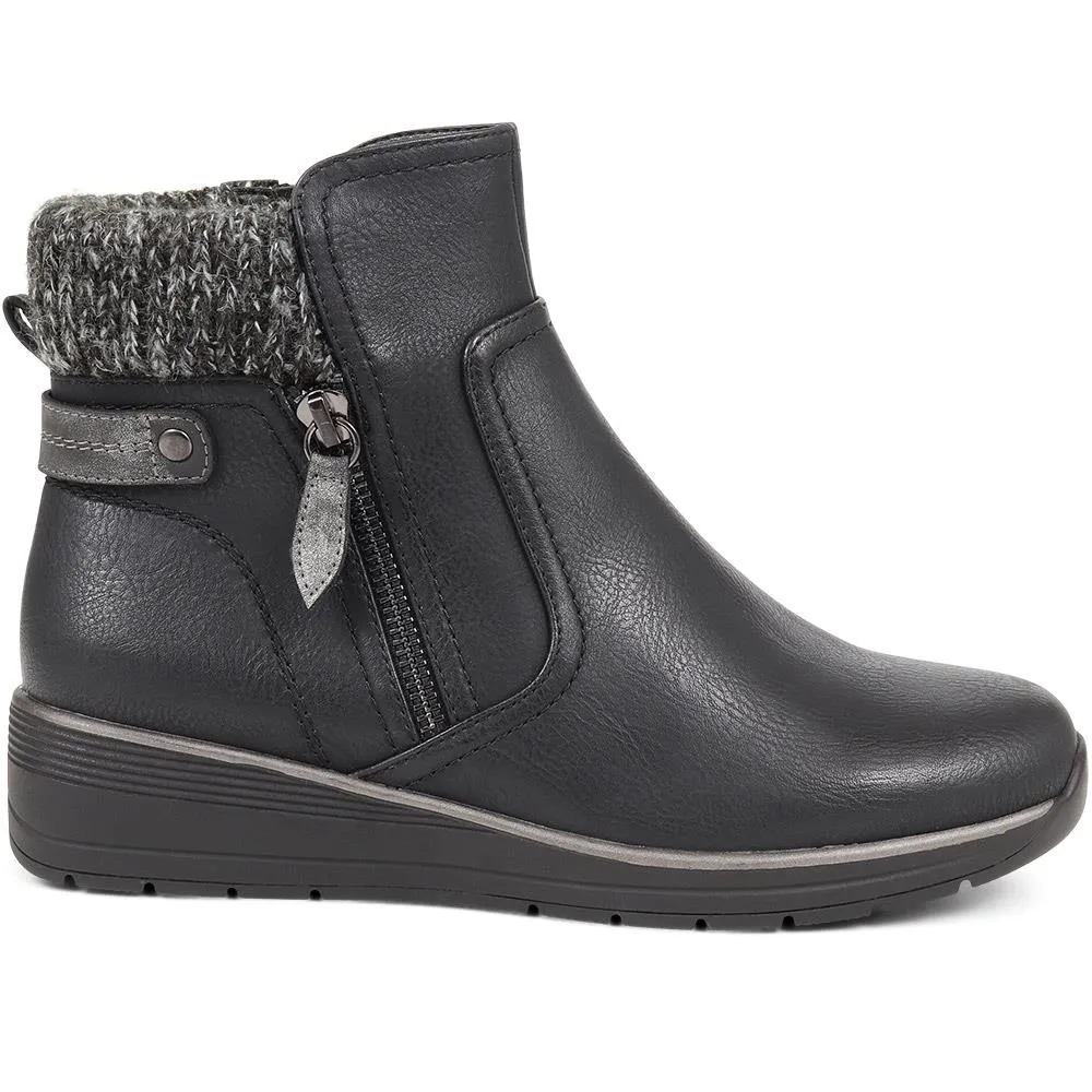Cosy Cuff Ankle Boots - SANYI38021 / 324 239 sold by Shoe-Shop product image thumbnail 4