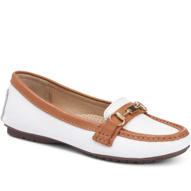 Diana Suede Leather Loafer - GLO29501 / 314 602 sold by Shoe-Shop
