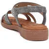 Embellished Flat Strappy Sandals - BELBAIZH39029 / 325 139 sold by Shoe-Shop