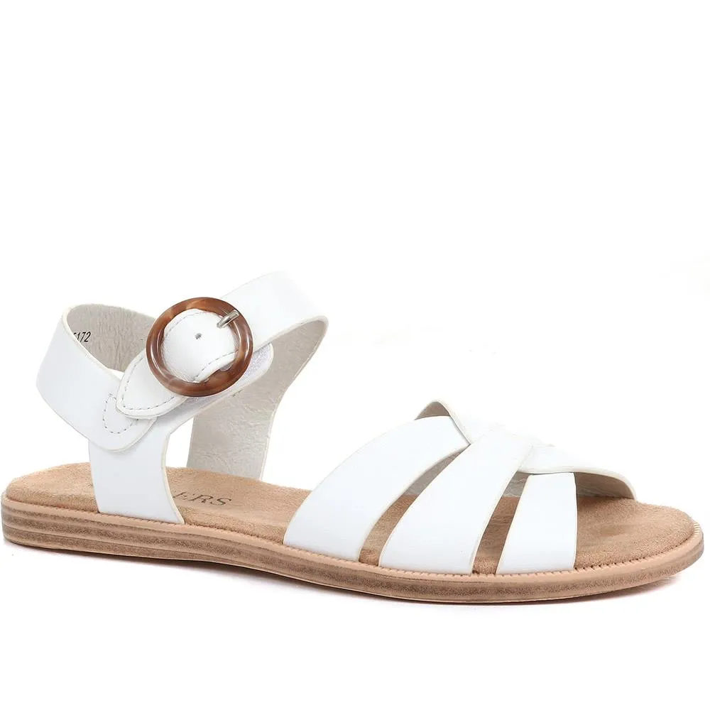 Strappy Buckle Sandals - WBINS35172 / 322 123 sold by Shoe-Shop product image thumbnail 2