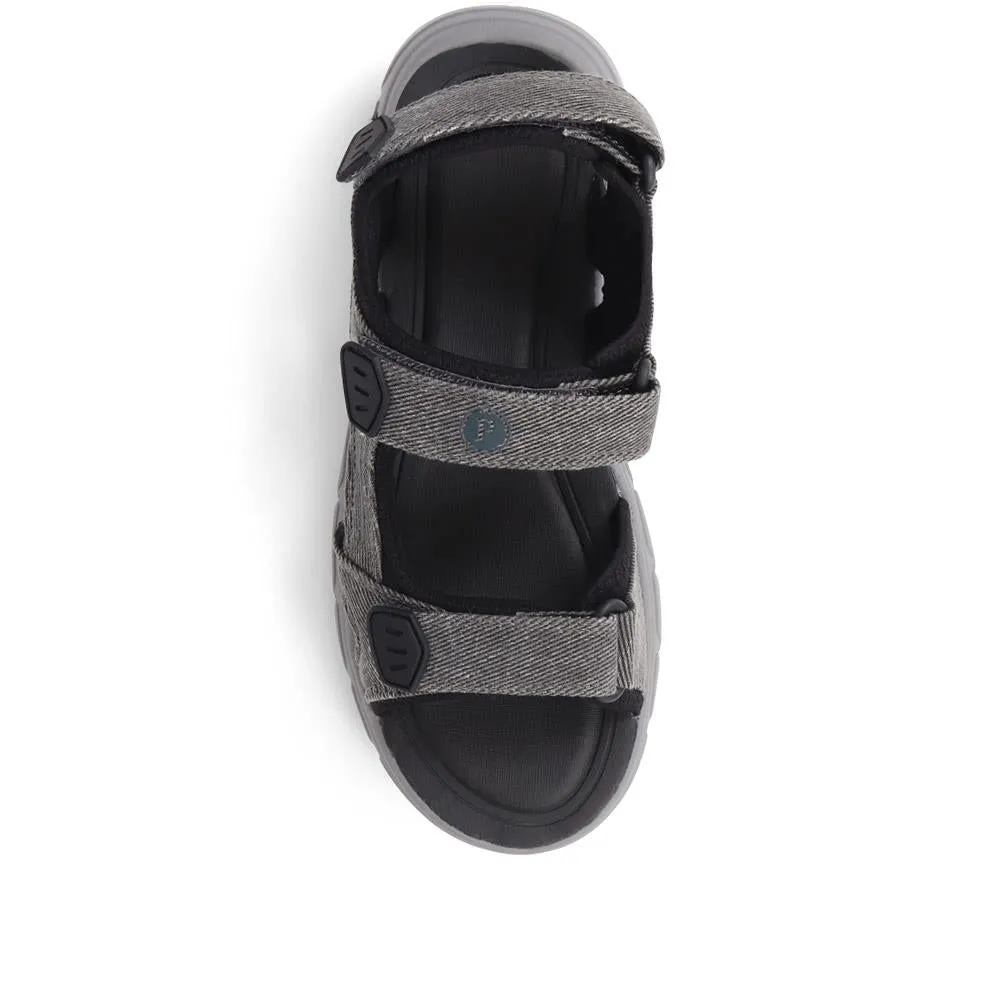 Three Strap Touch Fasten Sandals - SUNT37011 / 323 430 sold by Shoe-Shop product image thumbnail 4