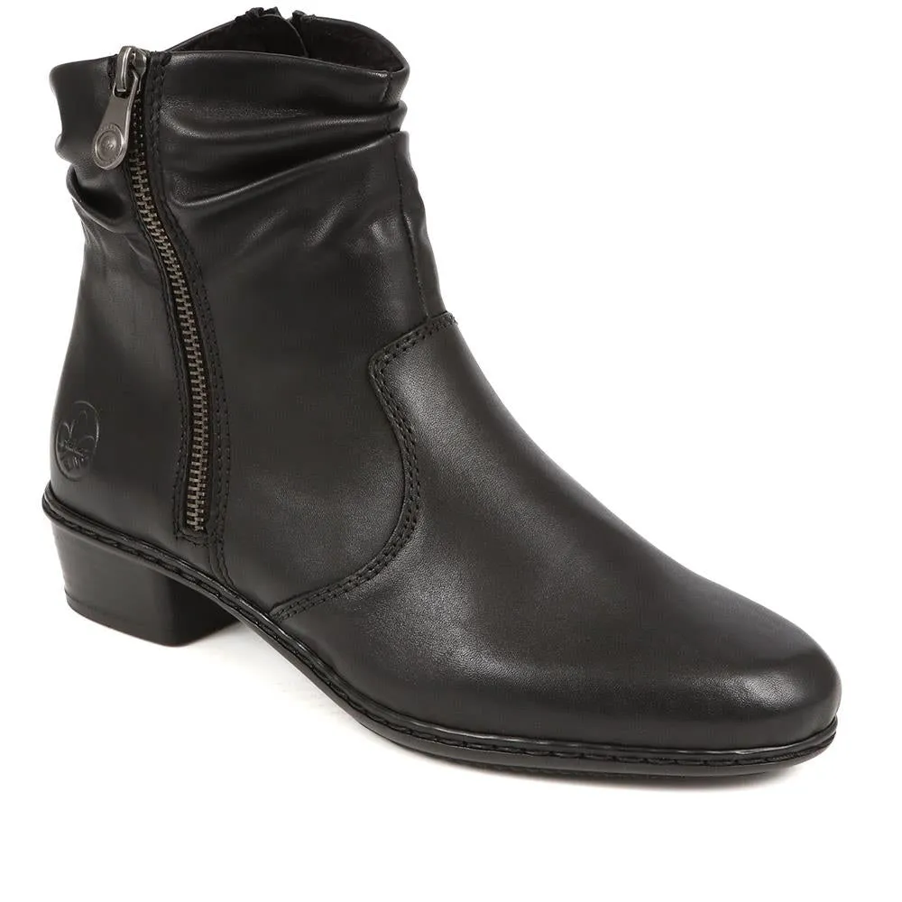 Zip-Up Ankle Boots - RKR38529 / 324 352 sold by Shoe-Shop