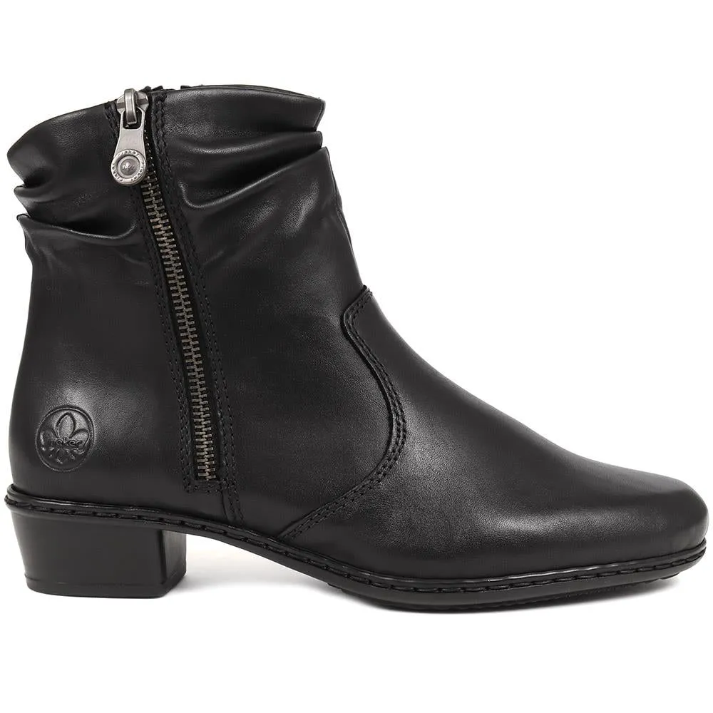 Zip-Up Ankle Boots - RKR38529 / 324 352 sold by Shoe-Shop product image thumbnail 3