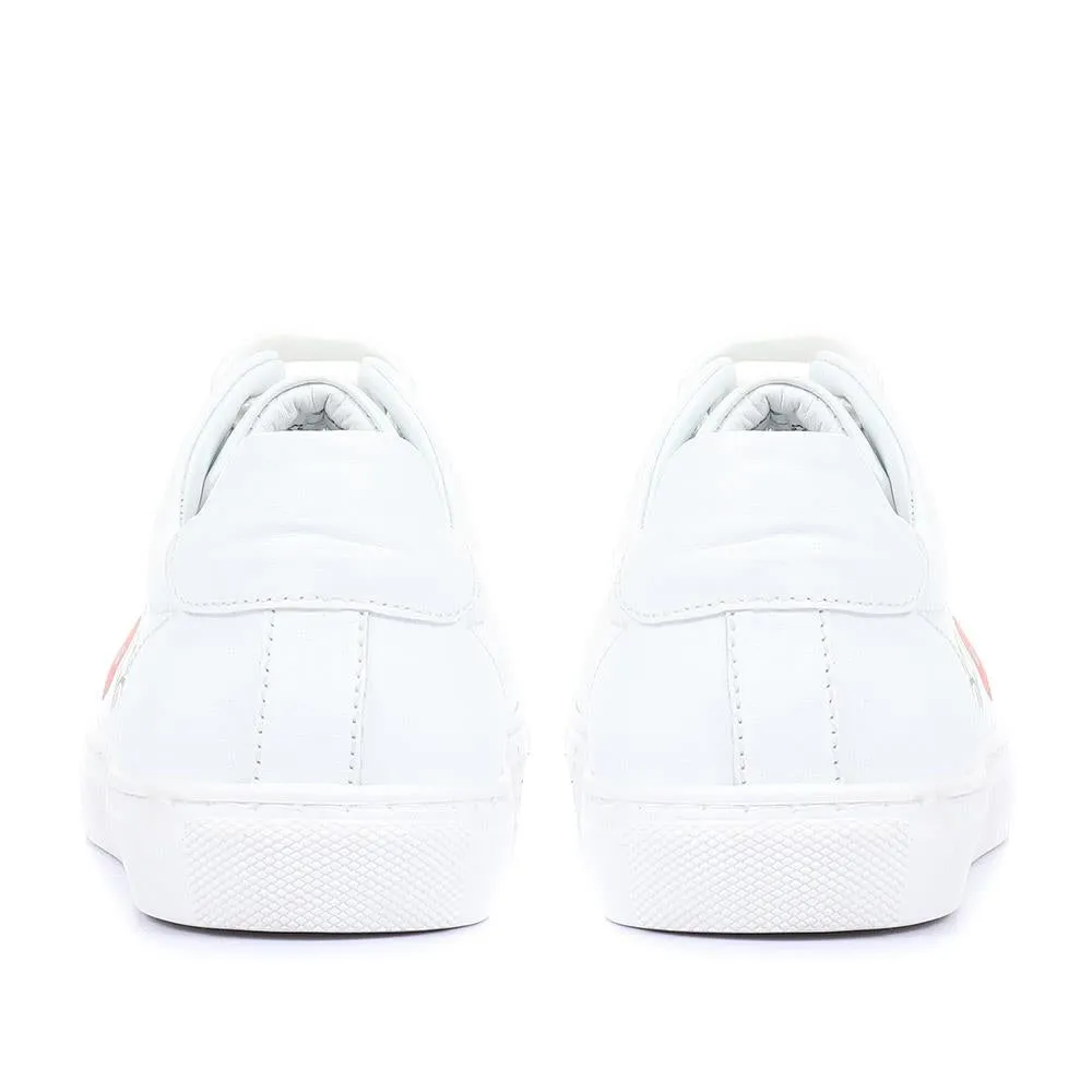 Elene Lace Up Leather Trainers - ELENE / 320 757 sold by Shoe-Shop product image thumbnail 4