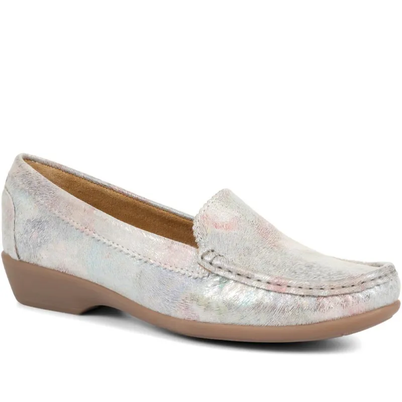 Lightweight Leather Slip-On Shoe - NAP31007 / 317 826 sold by Shoe-Shop