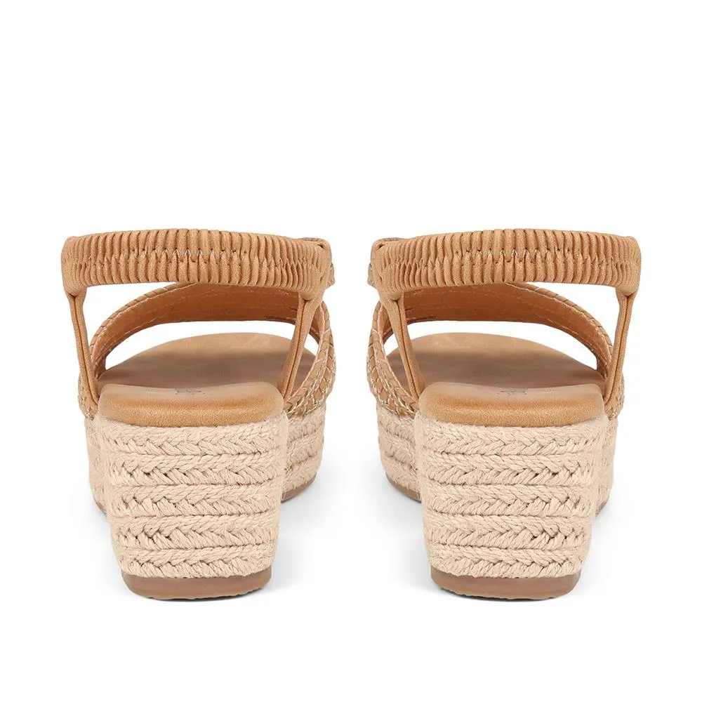 Embellished Platform Espadrilles - BELBAIZH37089 / 323 553 sold by Shoe-Shop product image thumbnail 4