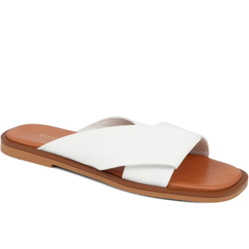 Hazelle Flat Mule Sandals - HAZELLE / 325 227 sold by Shoe-Shop