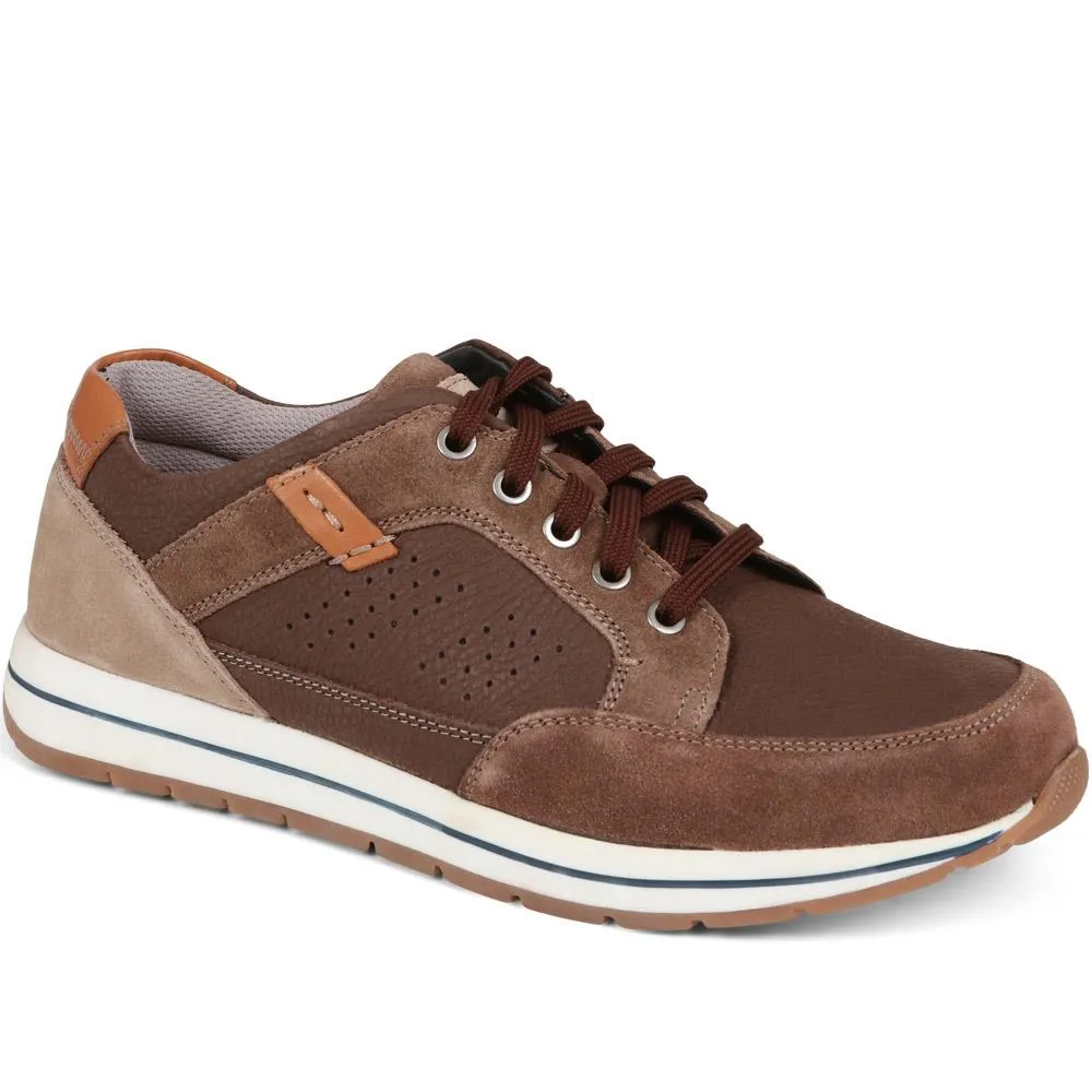 Leather Lace-Up Trainers - PARK35005 / 321 563 sold by Shoe-Shop product image thumbnail 2