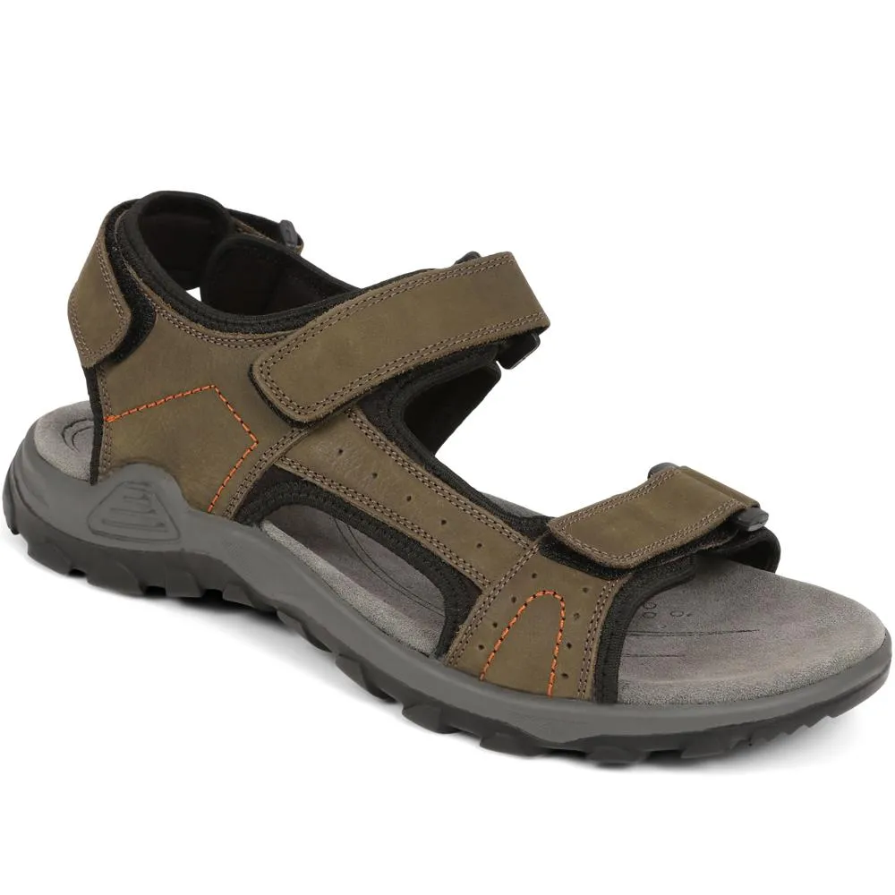 Adjustable Leather Walking Sandals - DDIN35007 / 321 538 sold by Shoe-Shop product image thumbnail 4