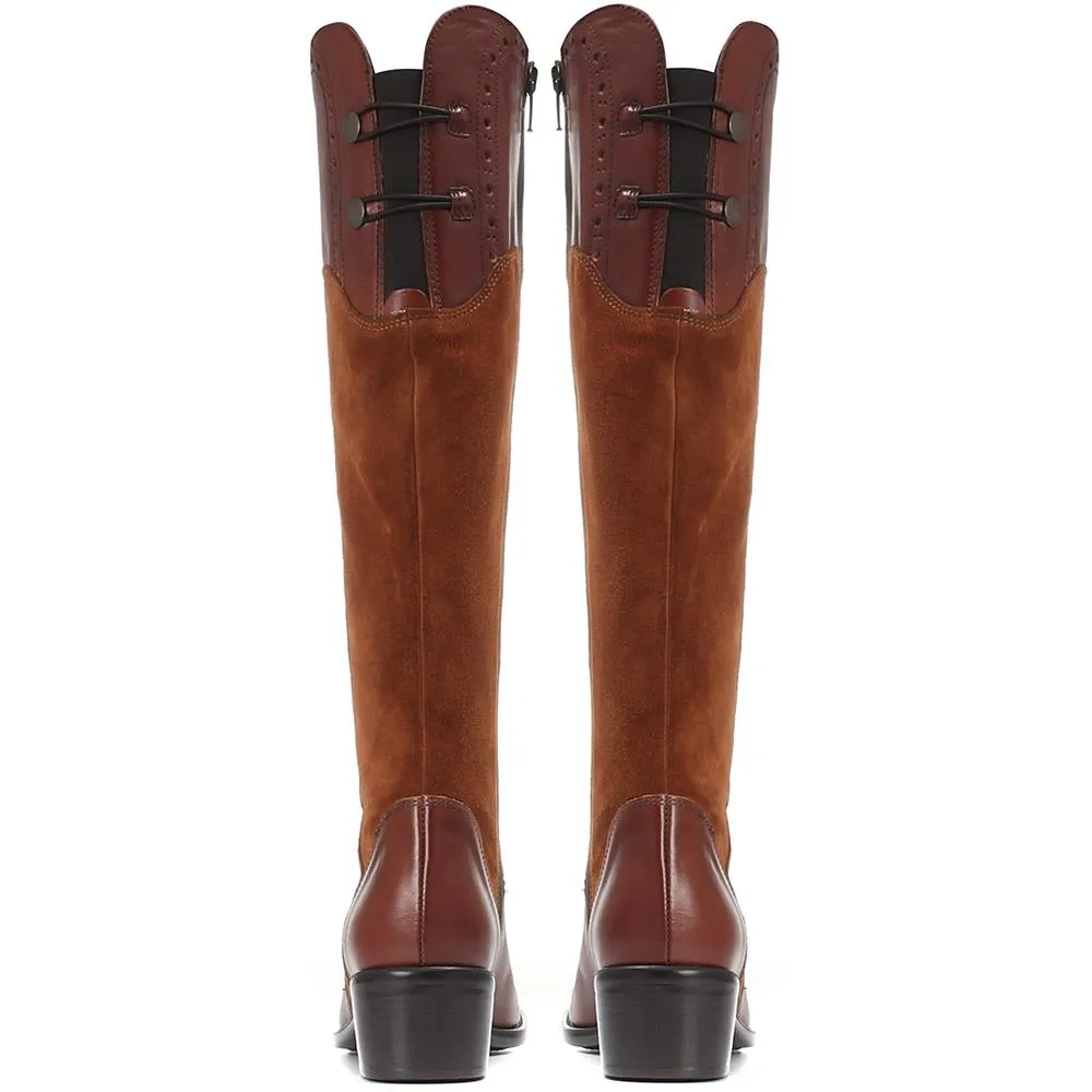 Leather Knee High Boot - CARM28503 / 313 427 sold by Shoe-Shop product image thumbnail 4