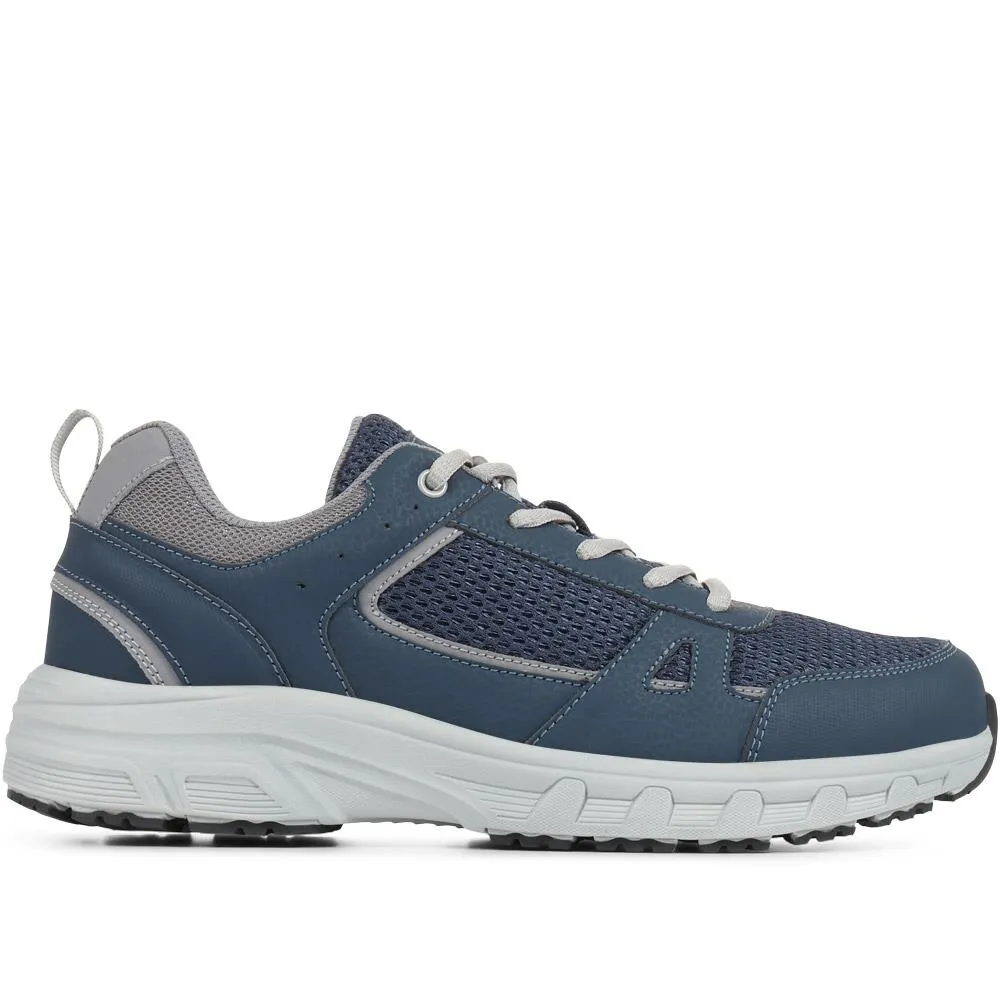 Wide Fit Lace-Up Trainers - SUNT35015 / 321 617 sold by Shoe-Shop product image thumbnail 3