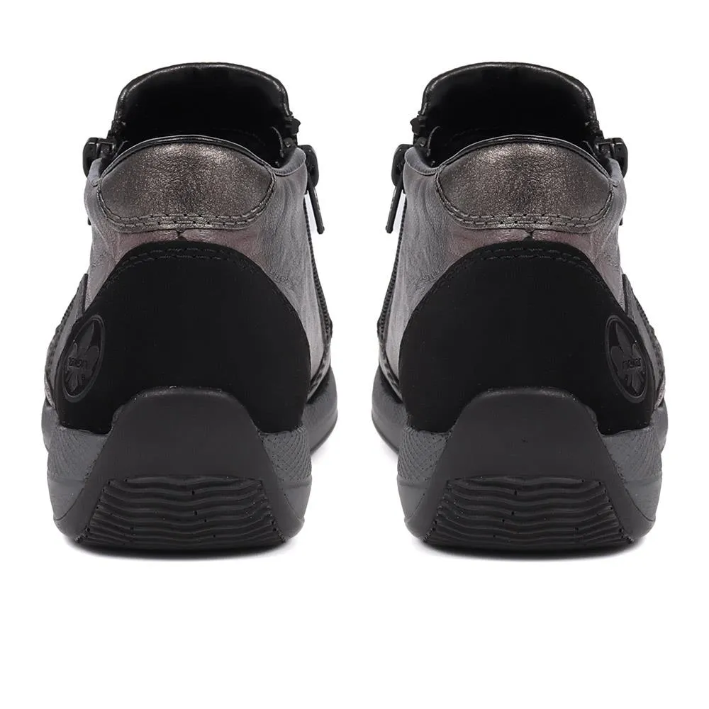 Zip Up Detail Ankle Boots - RKR38528 / 324 351 sold by Shoe-Shop product image thumbnail 3