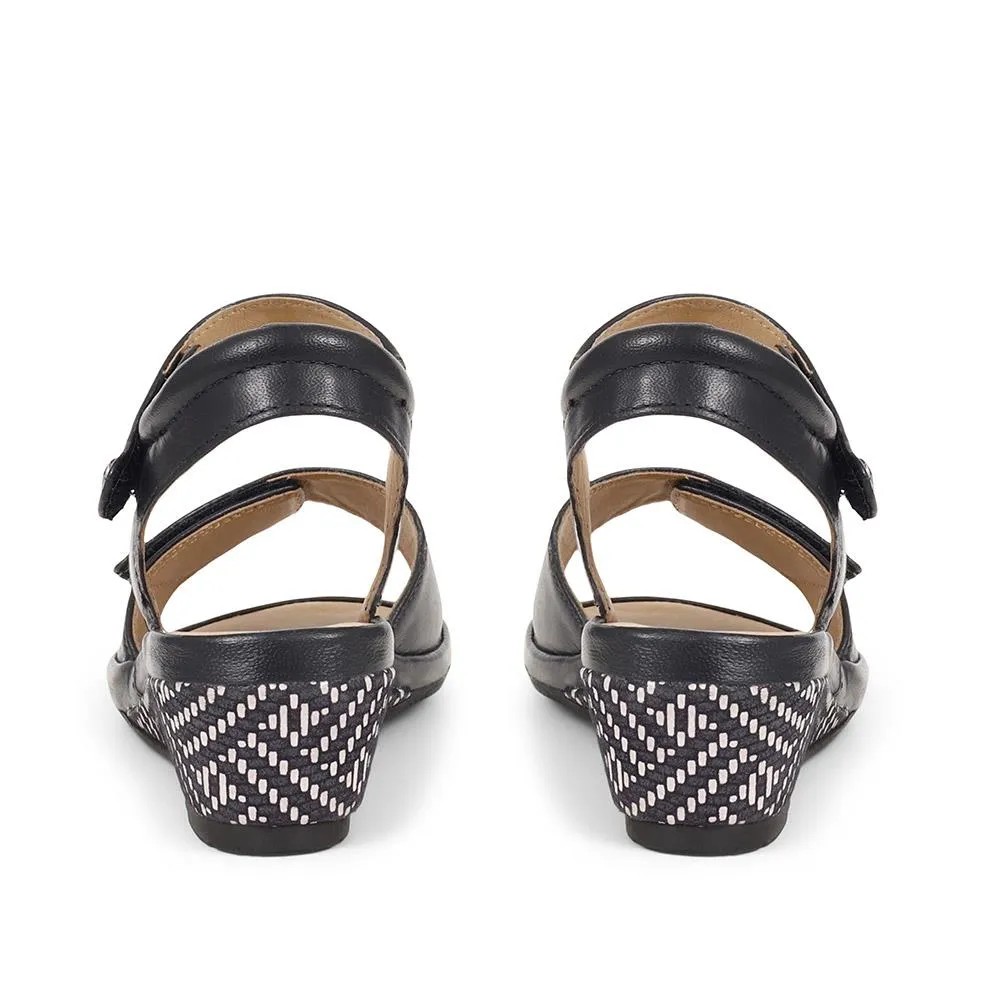 Dual Strap Leather Sandals - VAN37503 / 323 819 sold by Shoe-Shop product image thumbnail 3