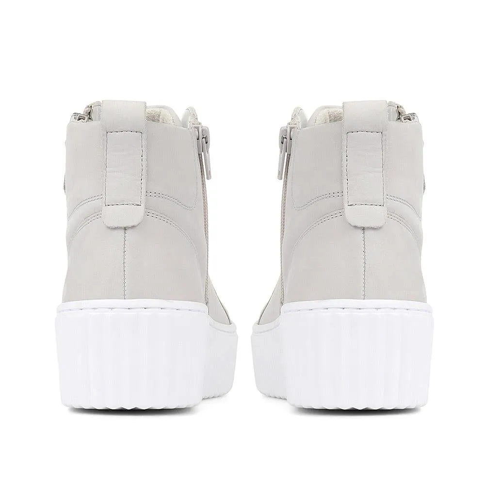 Chunky Leather High Top Trainers - GAB35535 / 322 391 sold by Shoe-Shop product image thumbnail 5