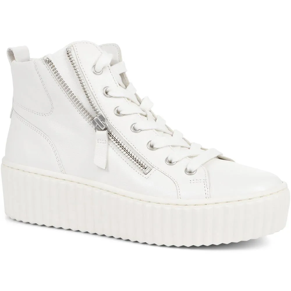 Chunky Leather High Top Trainers - GAB35535 / 322 391 sold by Shoe-Shop product image thumbnail 2
