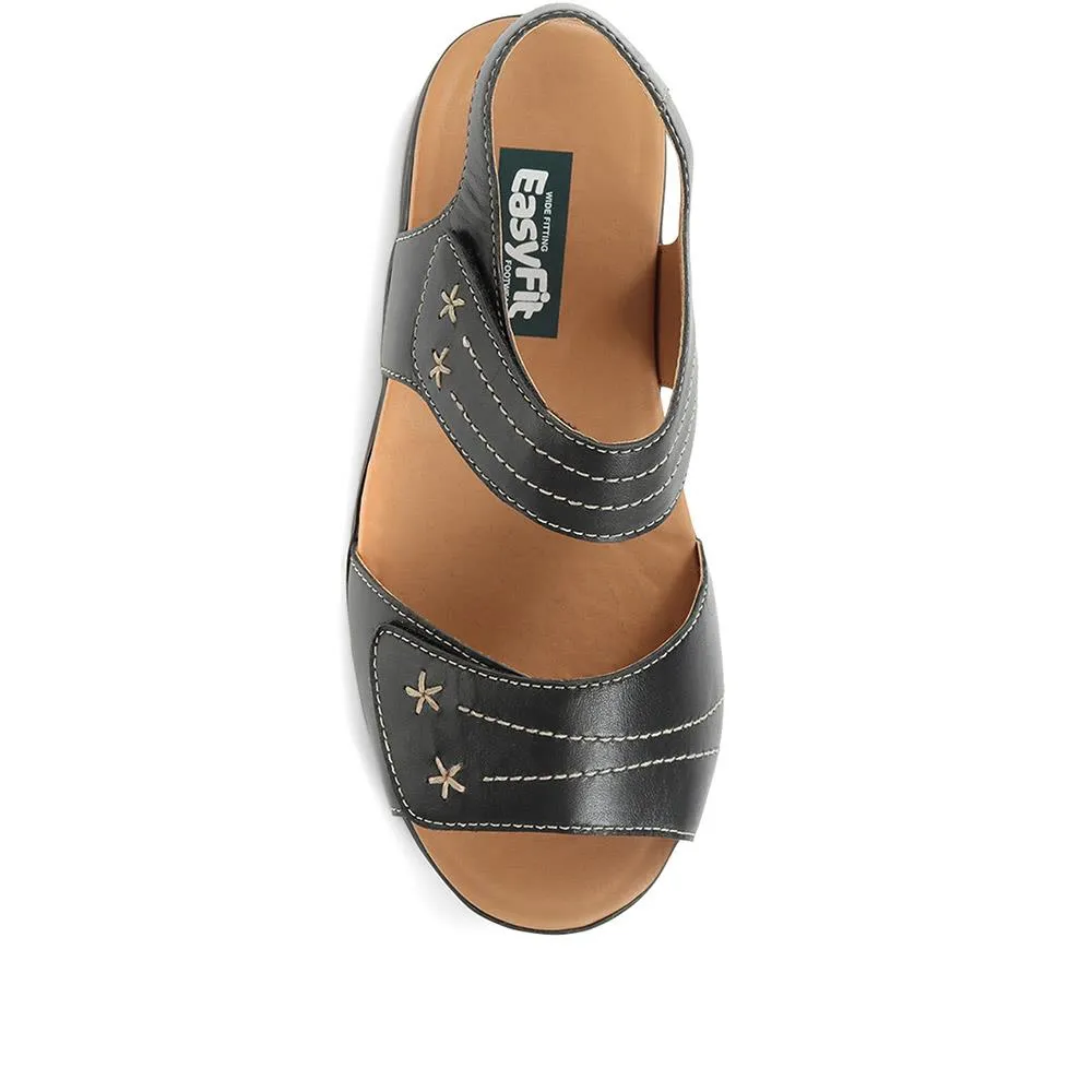 Carole Extra Wide Adjustable Sandals - CAROLE / 321 771 sold by Shoe-Shop product image thumbnail 5