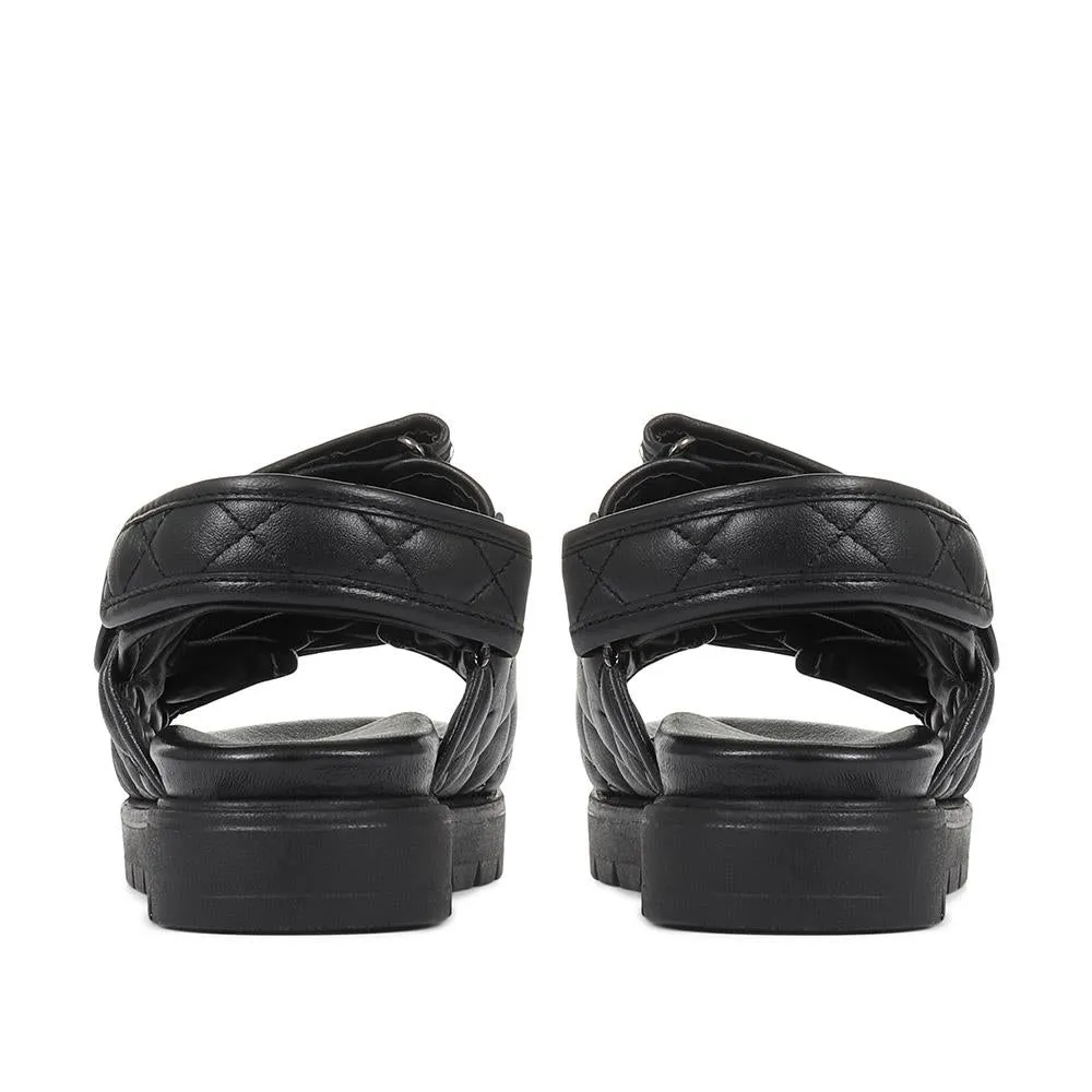 Paris Leather Platform Sandals - BARBR35512 / 321 401 sold by Shoe-Shop product image thumbnail 4