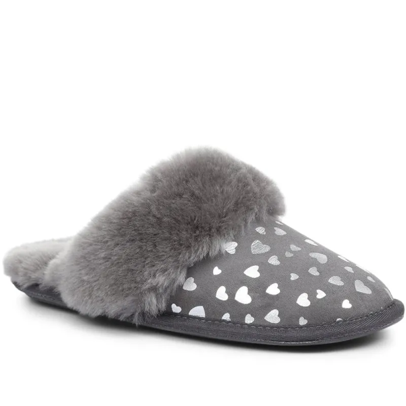 Ladies Sheepskin Slippers - DUO32003 / 319 178 sold by Shoe-Shop