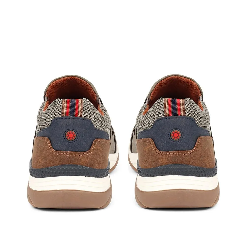 Wide Fit Slip-On Trainers - CENTR37057 / 323 424 sold by Shoe-Shop product image thumbnail 4