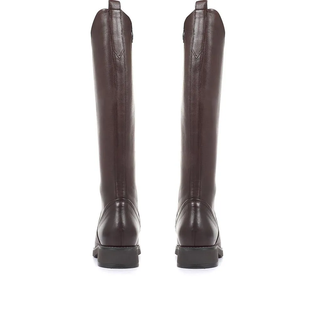 Capree Leather Knee High Boots - CAPREE / 320 545 sold by Shoe-Shop product image thumbnail 4