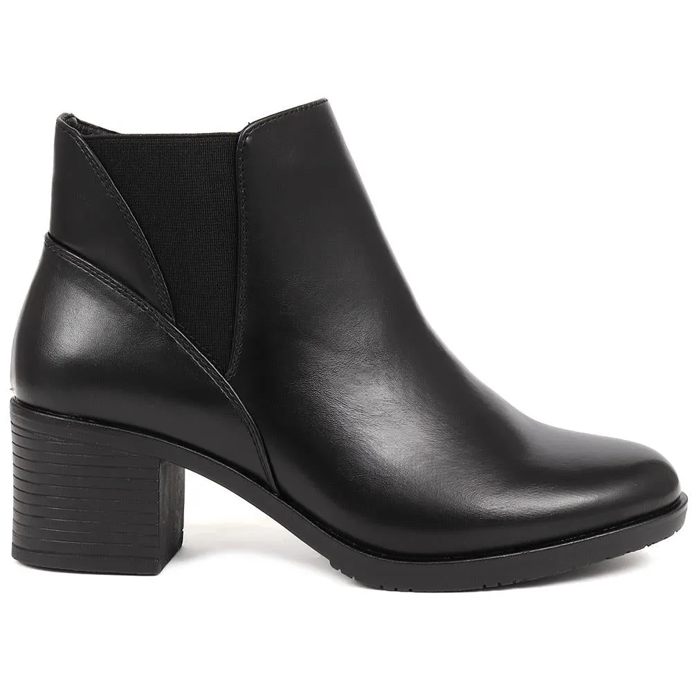Block-Heeled Ankle Boots - WK38005 / 324 390 sold by Shoe-Shop product image thumbnail 3