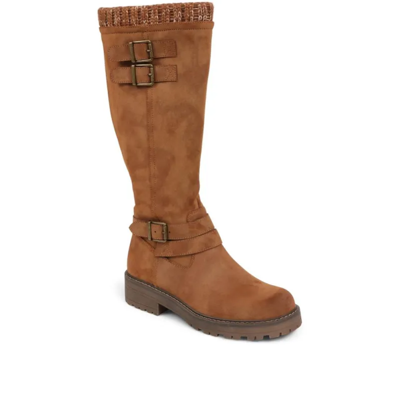 Casual Knee-High Boots - TELOO38007 / 324 316 sold by Shoe-Shop