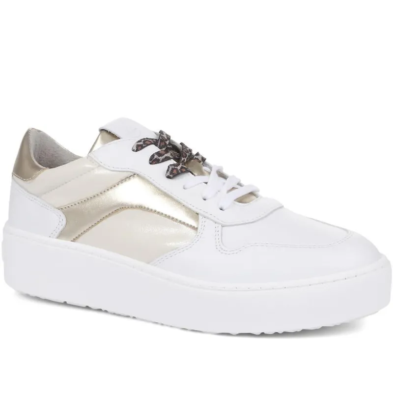Leather Platform Trainers - TAM35502 / 321 480 sold by Shoe-Shop