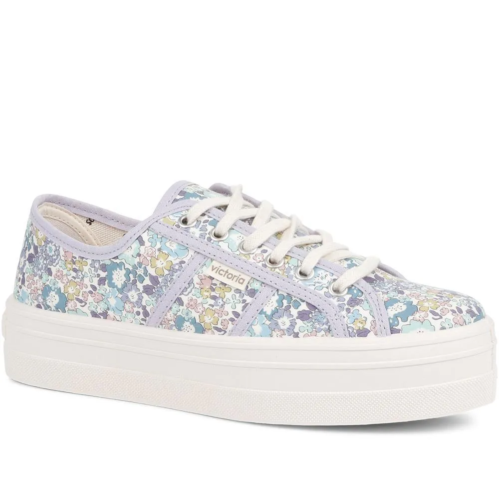 Barcelona Liberty Print Platform Trainers - FASHE35503 / 321 484 sold by Shoe-Shop