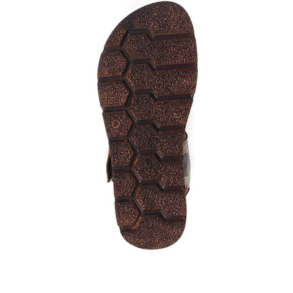 Leather Touch Fasten Sandals - LUCK37005 / 323 988 sold by Shoe-Shop product image thumbnail 5