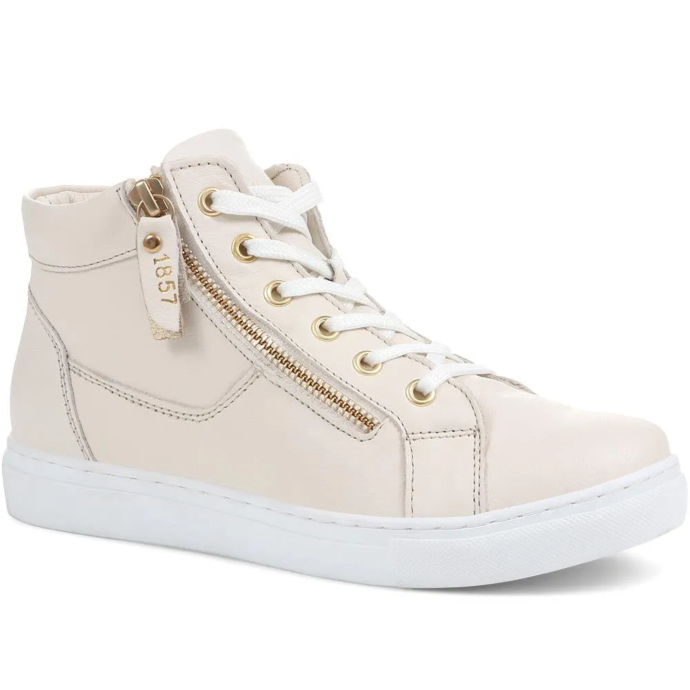 Palmira Leather High Top Trainers - PALMIRA / 323 084 sold by Shoe-Shop product image thumbnail 3