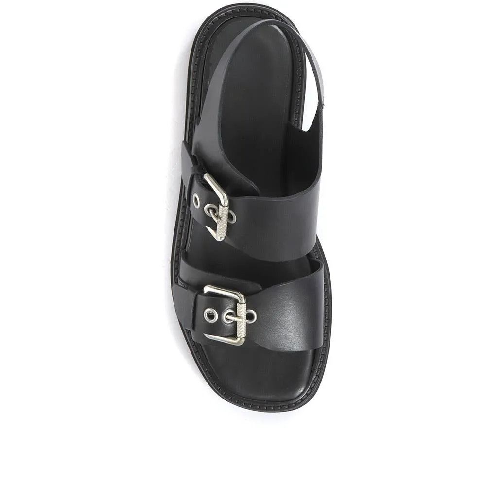 Dominique Chunky Leather Sandals - DOMINIQUE / 320 230 sold by Shoe-Shop product image thumbnail 5
