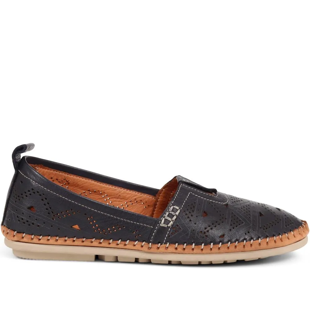 Leather Slip-on Ballet pumps - PALMI37003 / 324 071 sold by Shoe-Shop product image thumbnail 3