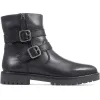 Wide Fit Leather Biker Boots - GOPI36005 / 323 096 sold by Shoe-Shop