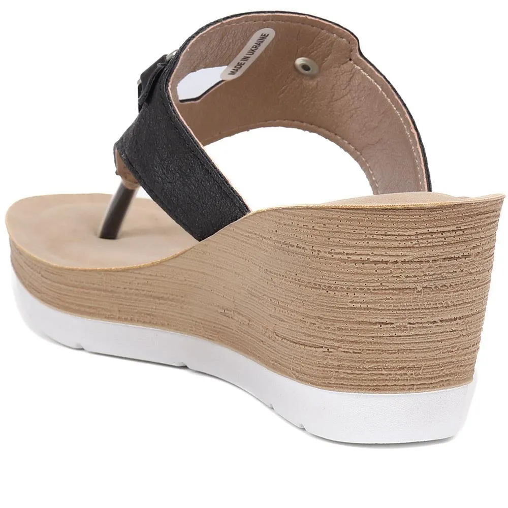 Toe-Post Wedge Sandals - INB39067 / 325 389 sold by Shoe-Shop product image thumbnail 5