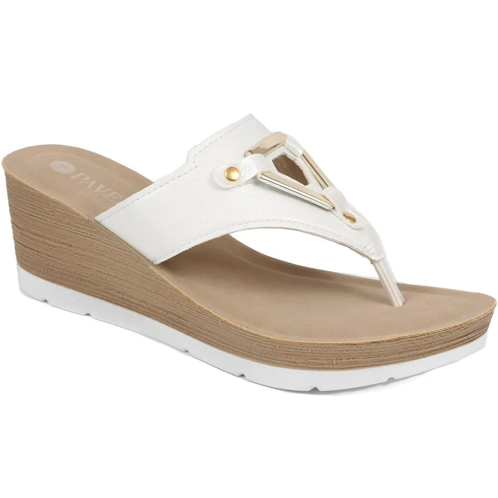 Toe-Post Wedge Sandals - INB39067 / 325 389 sold by Shoe-Shop product image thumbnail 3