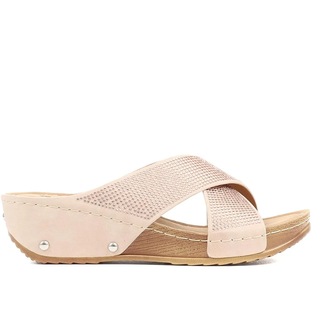 Heeled Mule Sandals - BAIZH37001 / 323 454 sold by Shoe-Shop product image thumbnail 4
