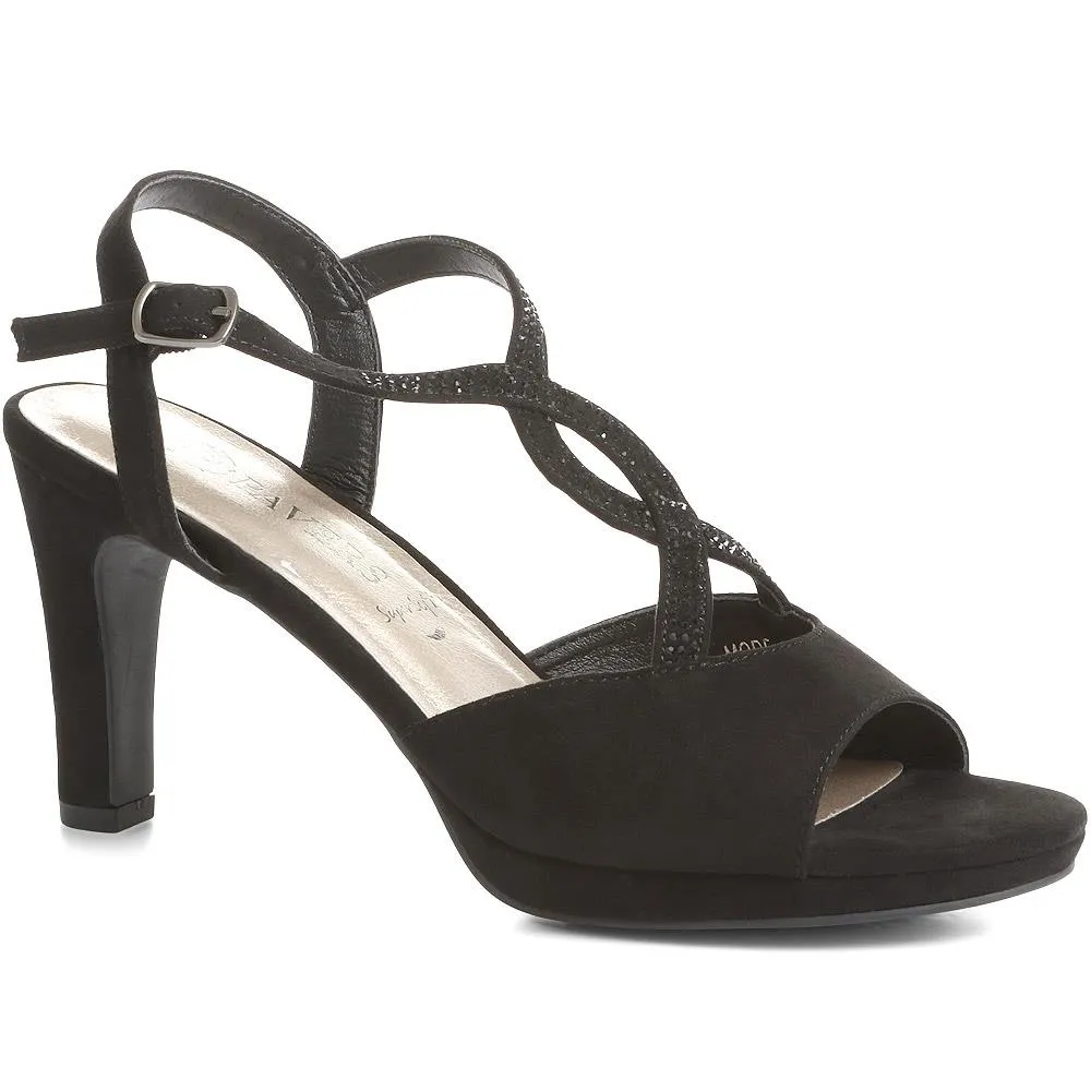 Strappy Stiletto Party Shoes - PLAN35003 / 321 474 sold by Shoe-Shop