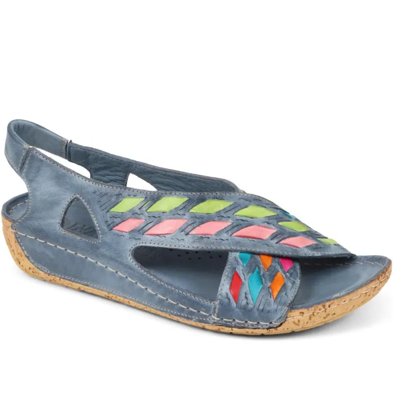 Leather Slingback Sandals - KARY37005 / 323 963 sold by Shoe-Shop