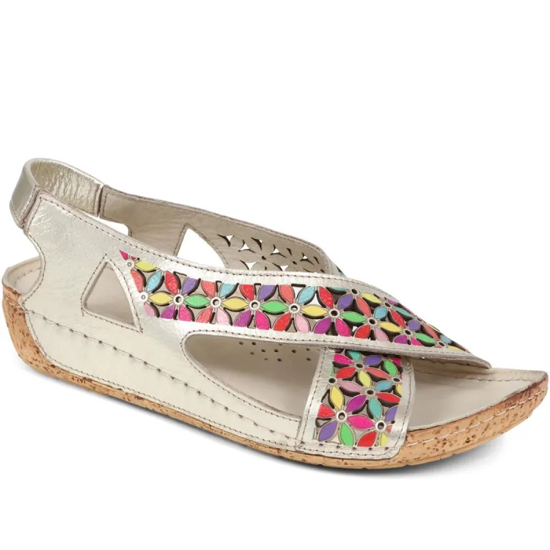 Leather Slingback Sandals - KARY39007 / 325 399 sold by Shoe-Shop