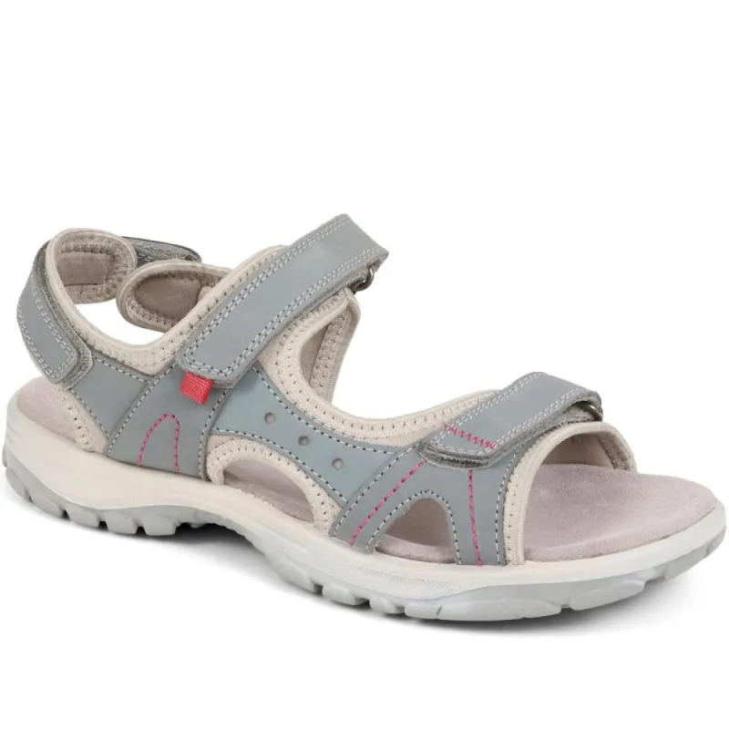 Multi Strap Adjustable Sandals - DDIN37003 / 323 437 sold by Shoe-Shop