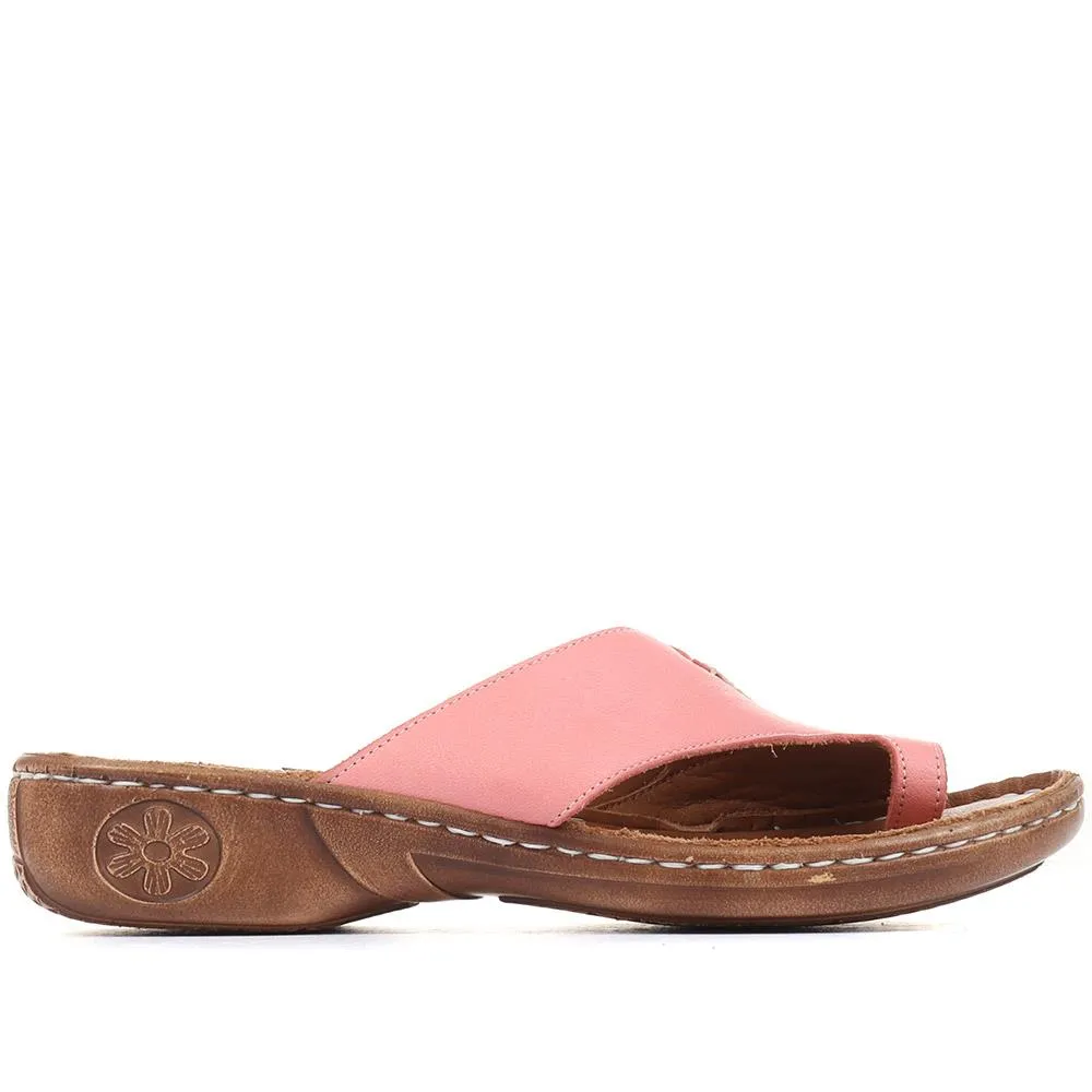 Leather Toe-Post Sandals - GENC35003 / 322 255 sold by Shoe-Shop product image thumbnail 3