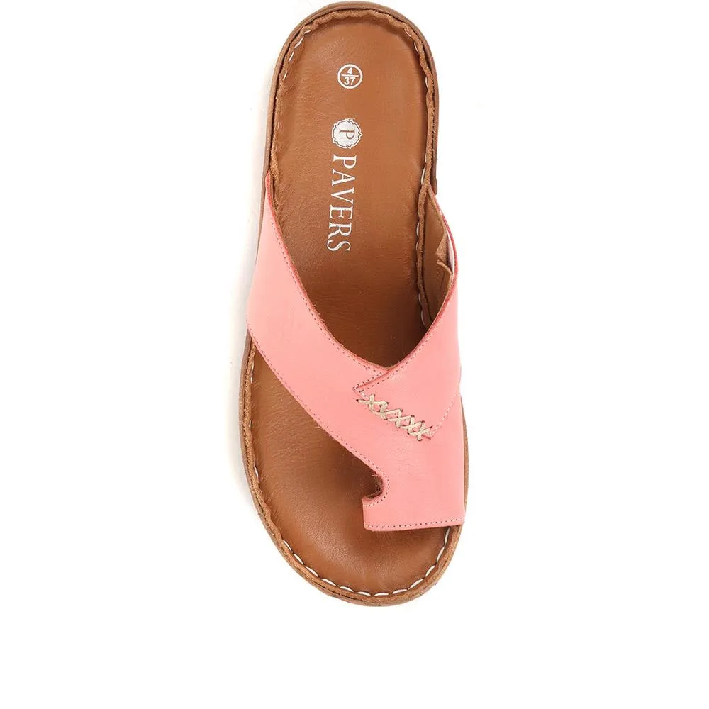 Leather Toe-Post Sandals - GENC35003 / 322 255 sold by Shoe-Shop product image thumbnail 5