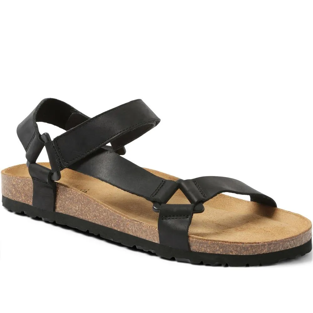 Wilbur Leather Strappy Sandals - WILBUR / 323 932 sold by Shoe-Shop
