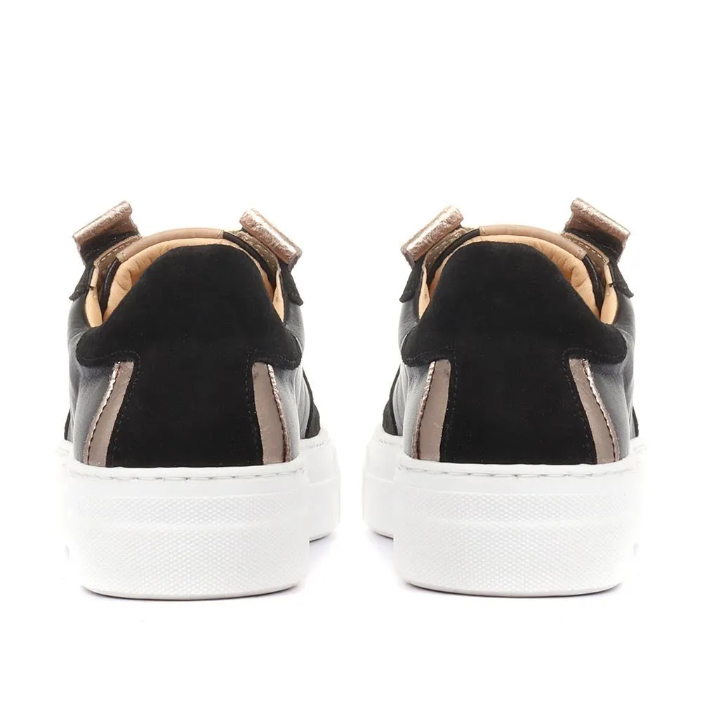 Ashlynn Leather Lace-Up Trainers - ASHLYNN / 901 903 sold by Shoe-Shop product image thumbnail 5