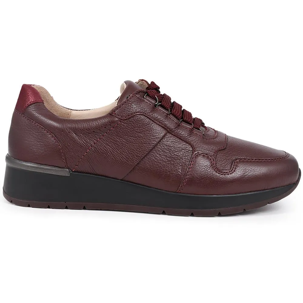 Leather Lace-Up Trainers - VAN37509 / 323 786 sold by Shoe-Shop product image thumbnail 3