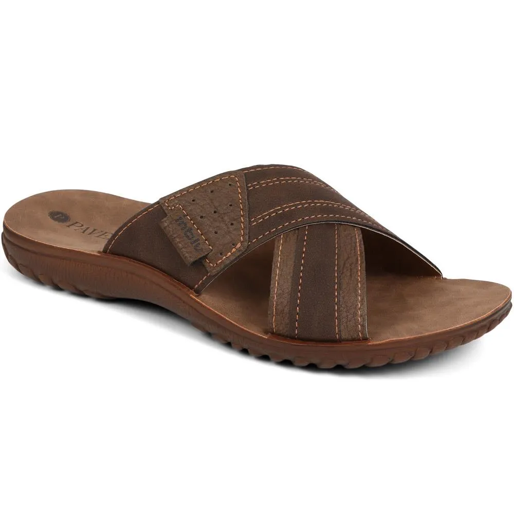 Cross Strap Mule Sliders - INB39027 / 325 015 sold by Shoe-Shop product image thumbnail 2